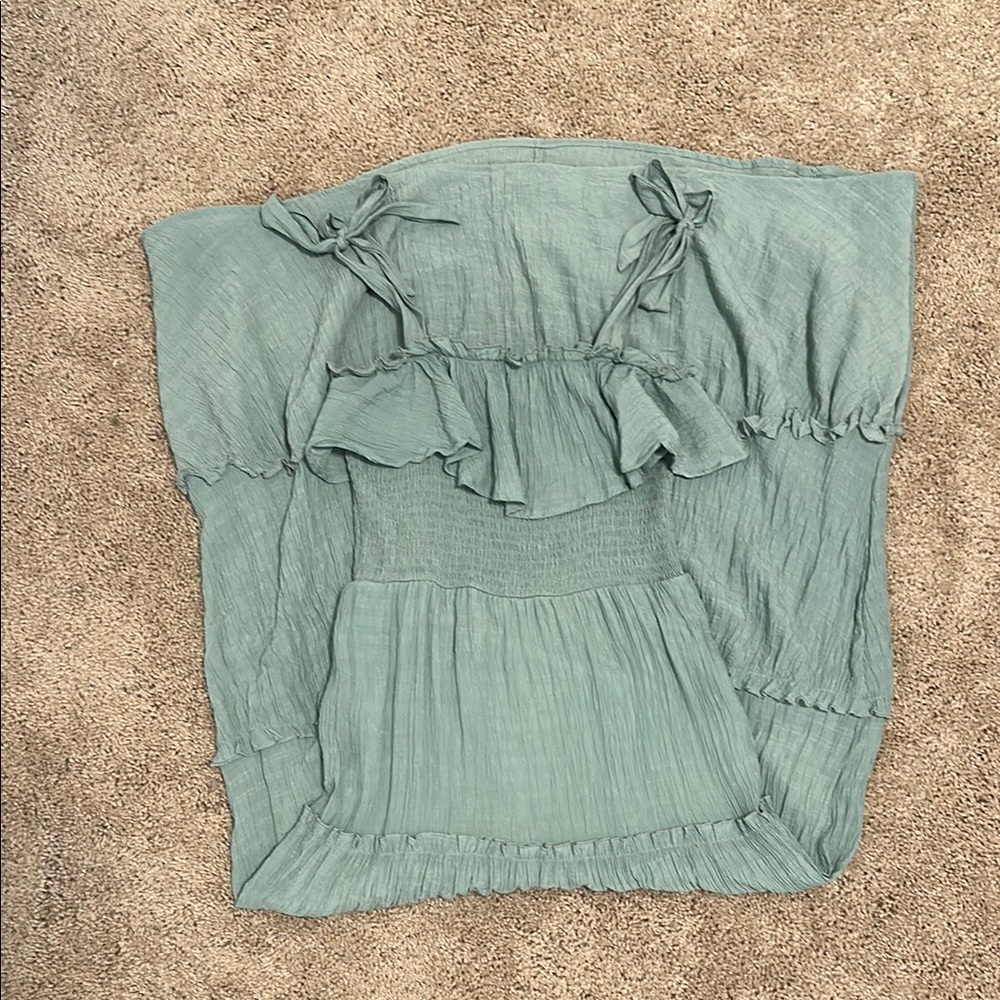 PinkLily Green Maxi Dress